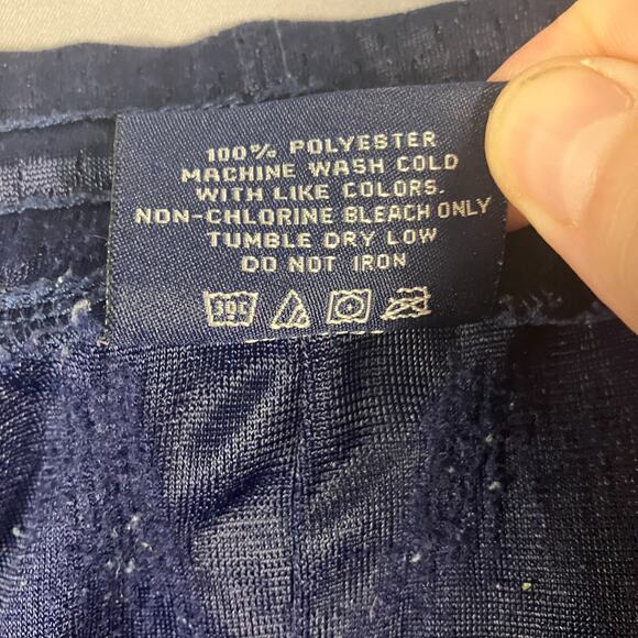 Illinois Fighting Illini Pro Player Men’s XXL NCAA Basketball Shorts Navy Orange - Picture 11 of 15